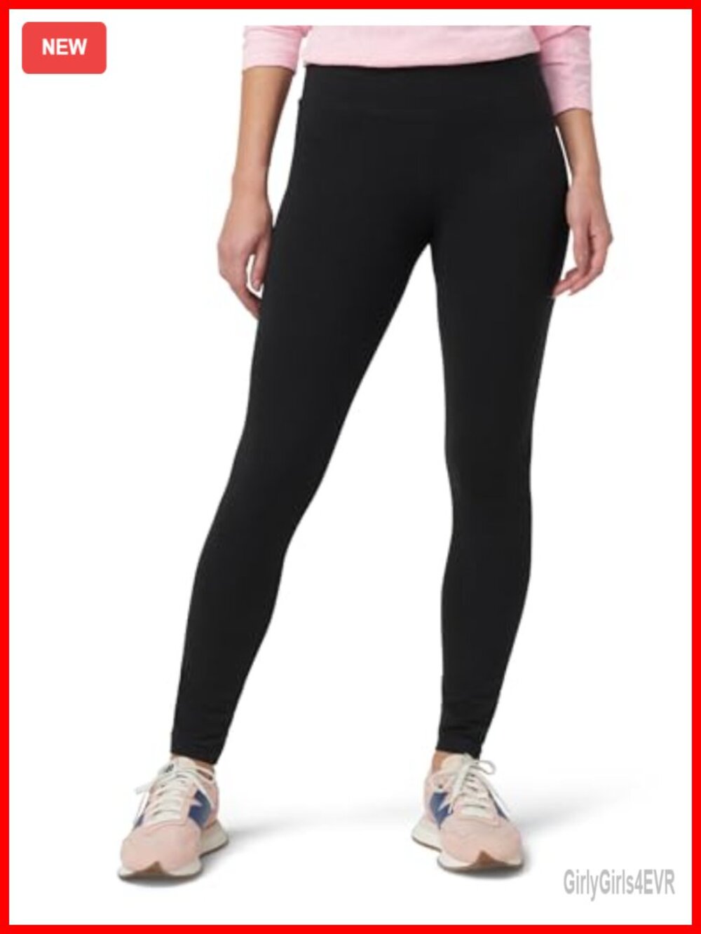 Women's Cotton Ultra Legging with Wide Waistband High Rise Casual